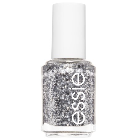 Essie Salon-Quality Nail Polish, Vegan, Set in Stones (silver Glitter), 0.46 Fl Oz | CVS