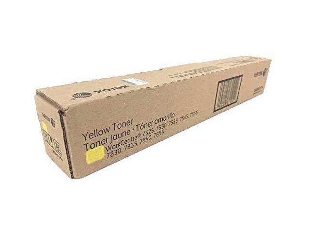 Xerox 006R01514 Yellow Toner for the WorkCentre 7525/7530/7535/7545/7556, 6R1514