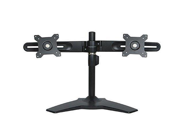 Planar Systems 997-6504-00 Large Dual Monitor Stand, TAA Compliant, Supports 24'-32' Monitor, Weighing Less Than 33 Lb, Black