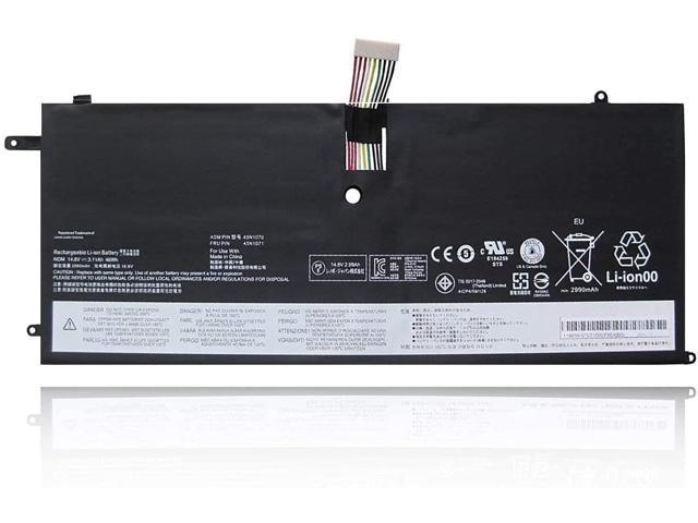 FLIW 45N1070 Replacement Battery Compatible with Lenovo ThinkPad X1 Carbon 3444 3448 3460 X1C ASM 45N1070 45N1071 14.8V 3110mAh 46Wh