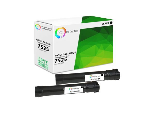 TCT Premium Compatible 006R01513 Black Toner Cartridge Replacement for Xerox WorkCentre 7525 7530 7535 7545 Printers (26 000 Pages)- 2 Pack