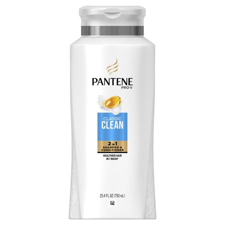 Pantene Pro-V 2 in 1 Shampoo & Conditioner  Classic Clean  25.4 Fl Oz