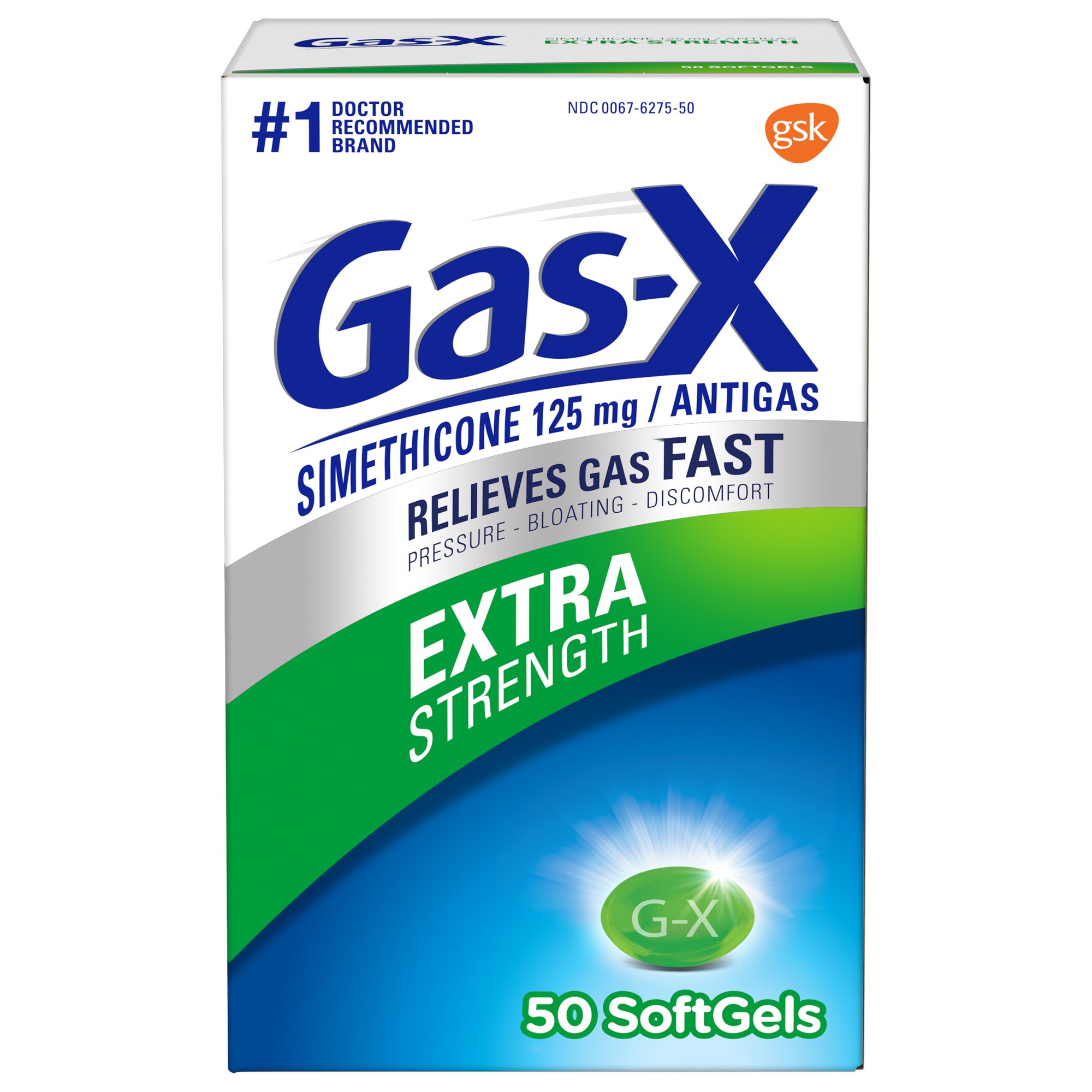 Gas-X - Softgels - Extra Strength - 50 Ct