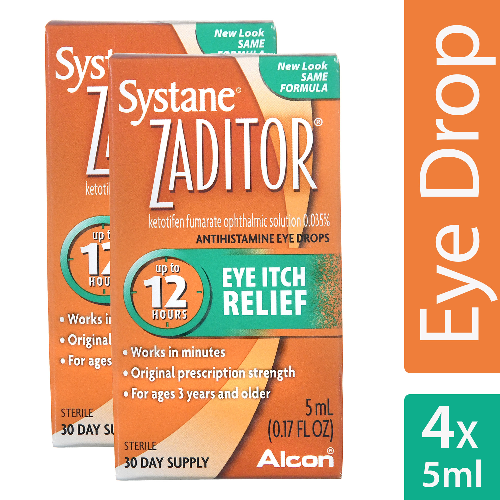 Zaditor - Twin Pack Eye Itch Relief 2X5Ml