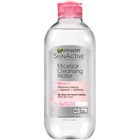 Garnier SkinActive Micellar Cleansing Water All in 1 Makeup Remover  Face Cleanser  13.5 Fl Oz