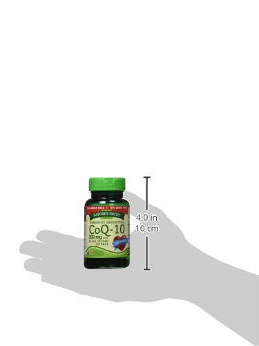 Nature's Truth CoQ-10, 200 MG Black Pepper Extract Softgels, 50 Ct | CVS thumbnail
