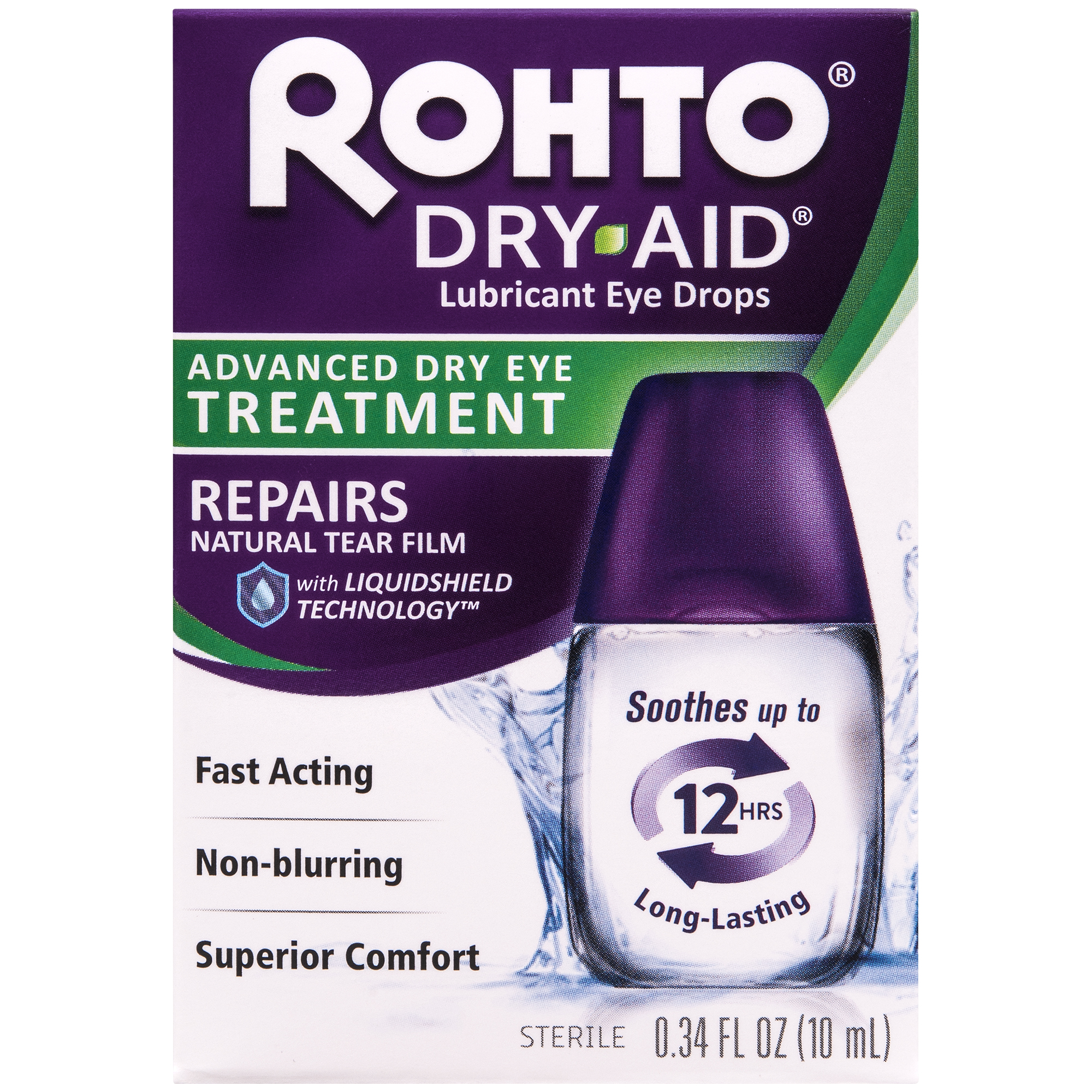 Rohto - Avanced Dry Eye Treatment 0.34 Fl Oz (10Ml)