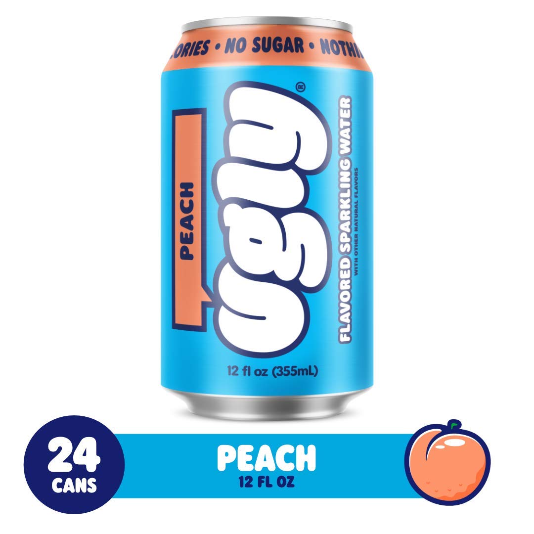 Ugly: Peach Flavored Sparkling Water, 96 Fo (2665721)