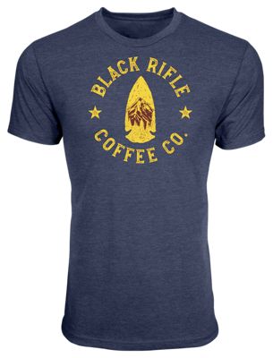 Black Rifle Coffee Company Arrowhead Short-Sleeve T-Shirt for Men - Vintage Navy - S