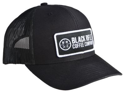 86291673 Mens Low-Profile Logo Patch Trucker Cap, Black