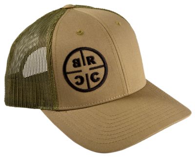 86291674 Mens Low-Profile Circle Logo Trucker Cap, Loden