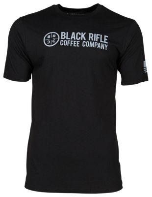 Black Rifle Coffee Company Bass Pro Shops Dual-Logo Short-Sleeve T-Shirt for Men - Black - L