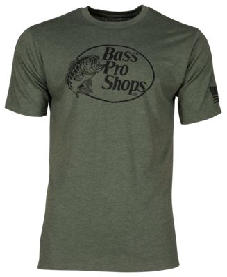Bass Pro Shops Black Rifle Coffee Short-Sleeve T-Shirt for Men - Olive Heather - S