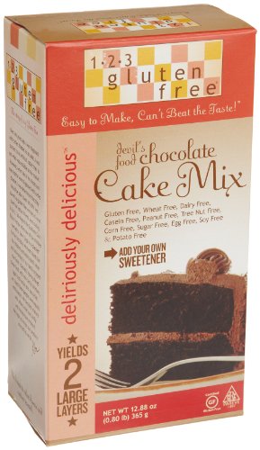 123 Gluten Free Deliriously Delicious™ Cake Mix Devil's Food Chocolate -- 12.88 oz