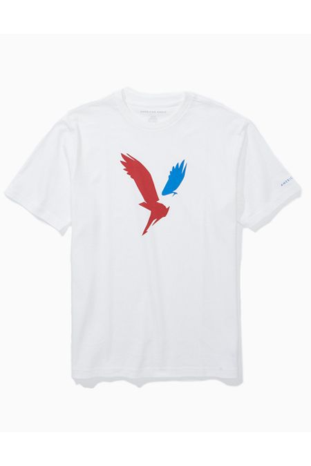 AE Short-Sleeve Graphic T-Shirt Men's White L