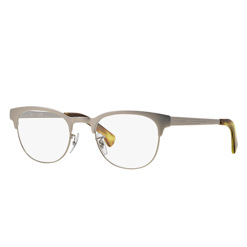 Ray-Ban Unisex Glasses Frames 6317 2835 Silver 51mm Womens Metal - One Size