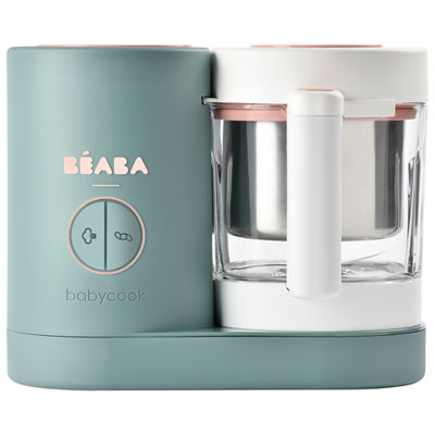 BEABA Babycook Neo Baby Food Maker, Plastic Free  Blender and Bowl