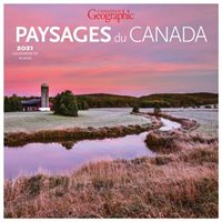 2021 Wall Calendar Canadian Landscapes (in French)