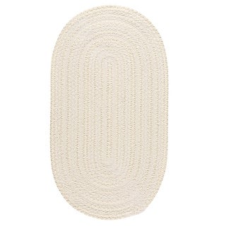Capel Bayview 0036 2'x3' Oval Area Rug - Ivory/Gray
