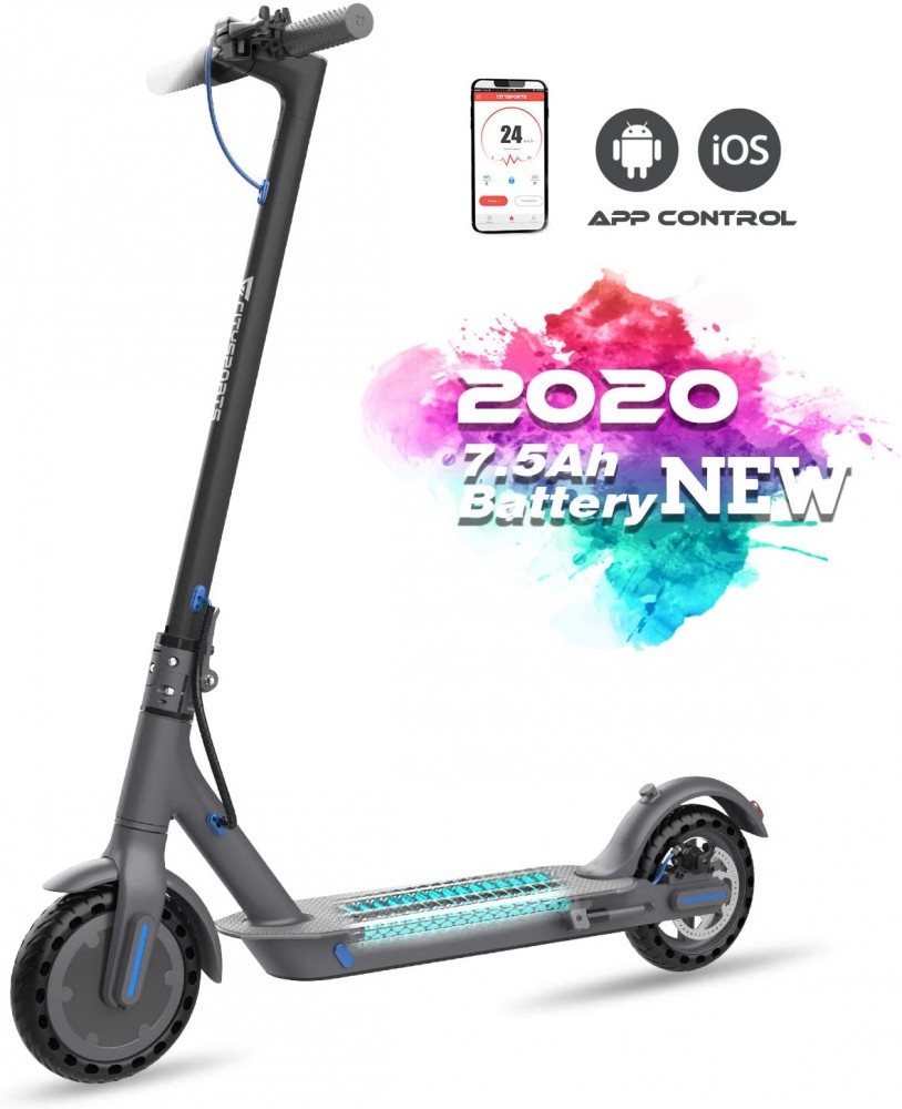 Elektro Scooter Elektroroller E-Scooter Faltbar E-Roller, 7.5Ah Akku 350 Watt Motor Bis 25-30 Km