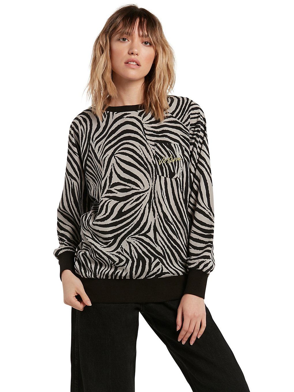Volcom Golden Hour Shirt Animal Print