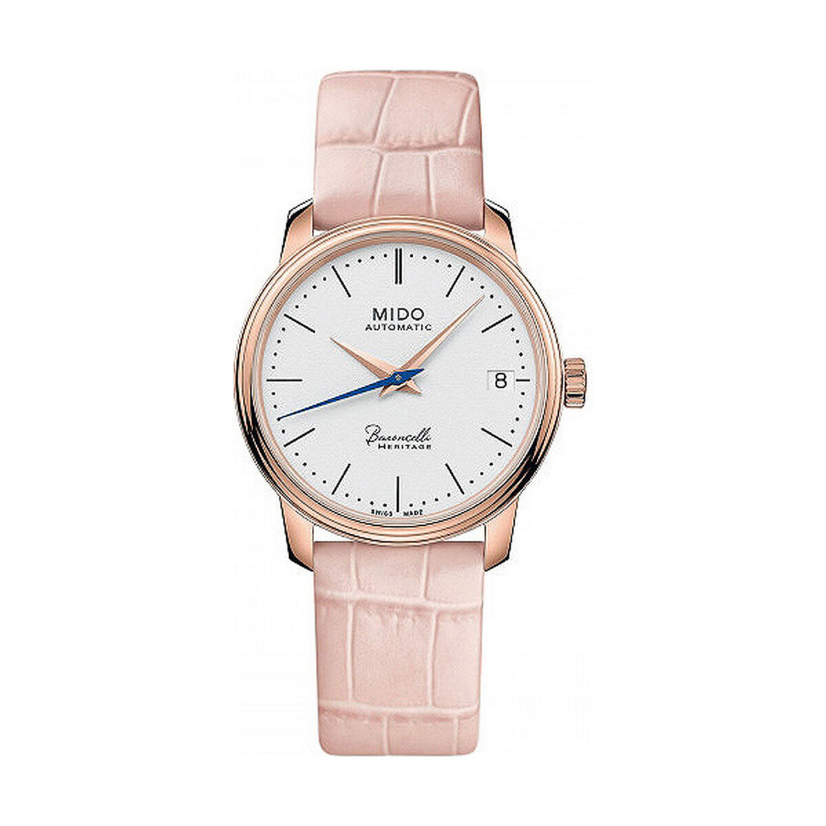 Leather Strap Dress Watch