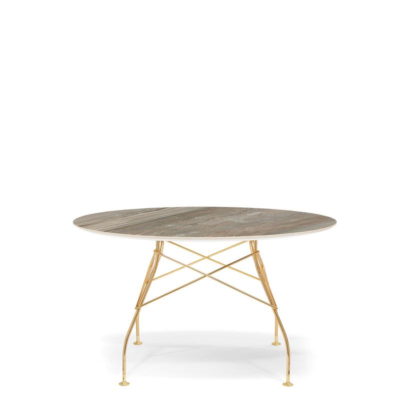Kartell Glossy Oval Dining Table - 4579/MG
