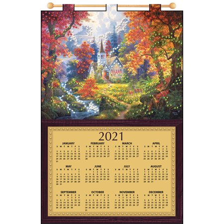 Mary Maxim Chapel of Hope 2021 Felt Calendar