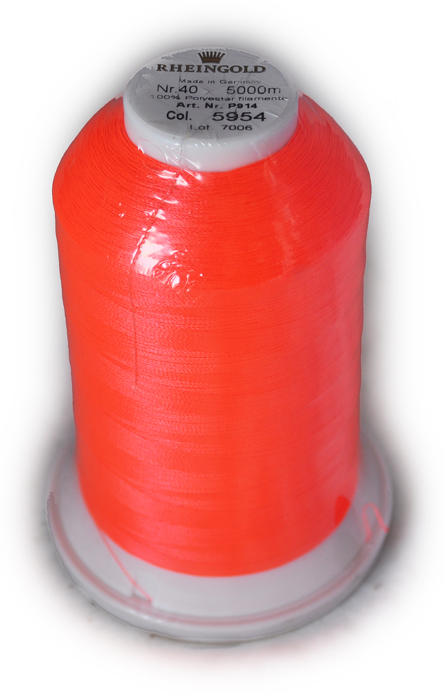 Maderia Thread Polyester 5954 Neon Fire 914405954