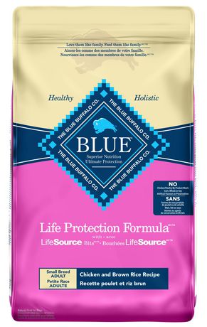 Blue Buffalo Life Protection Formula Small Breed Dry Dog Food Chicken & Brown Rice 4.5kg