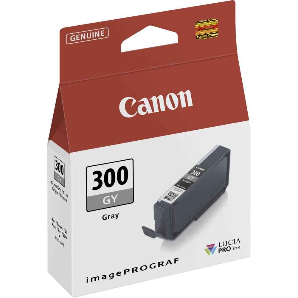 Canon PFI-300GY Grey Original Ink Cartridge