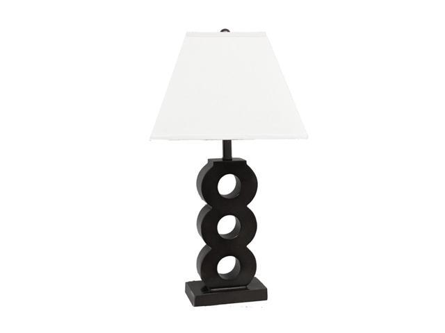ORE International 8306 Three Ring Table Lamp