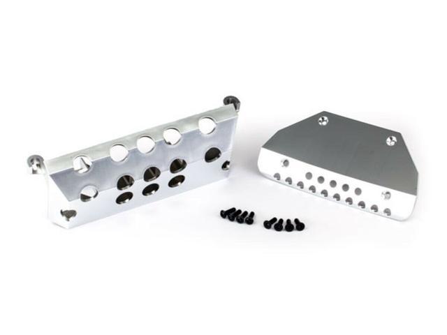 Traxxas 8835 Skid Plates, Mercedes-Benz G 63, Front & Rear (Satin-plated Finish)
