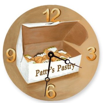 23111 - LR Cannolis 18 in. Round Clock