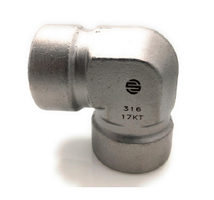 Midland Industries 18220 90 Deg Elbow, 1/8 in Tube OD X 1/8 in Male NPTF, Brass
