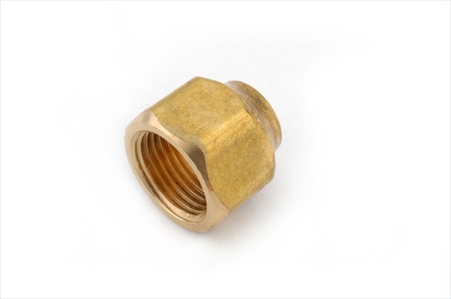 ANDER METAL 7040200806 Lead Free Red Nut, 0.5 X 0.37 in.