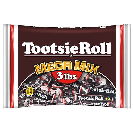 Tootsie Roll Mega Mix Chocolaty Candy - 49.44 Oz
