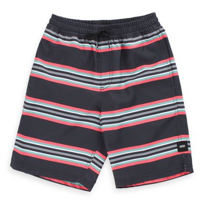 Vans Boys Polo Stripe Volley (Black)