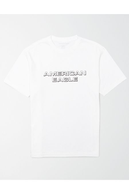 AE Short Sleeve Graphic T-Shirt Men's White L