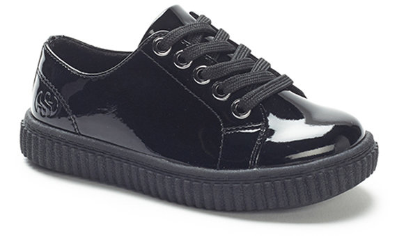 Superga 4867 Varnish - Black Trainers