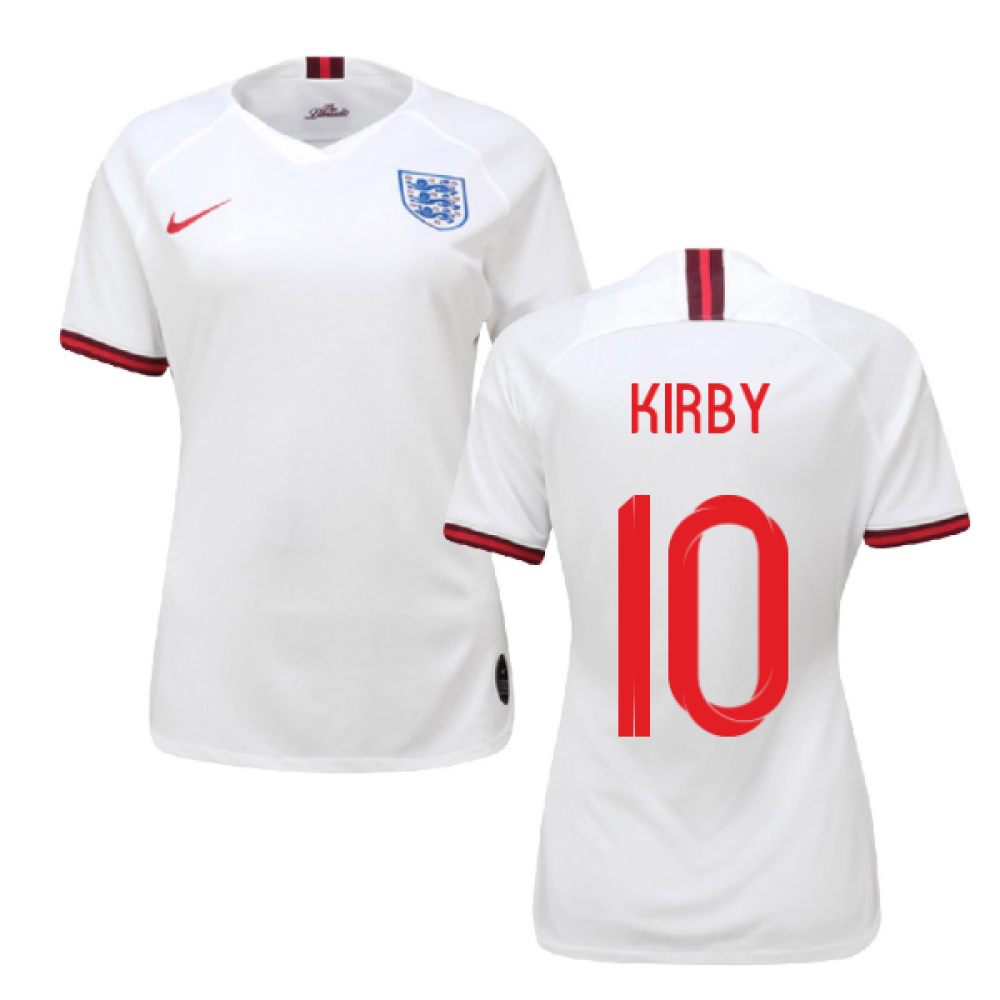 2019-2020 England Home Nike Womens Shirt (Kirby 10)