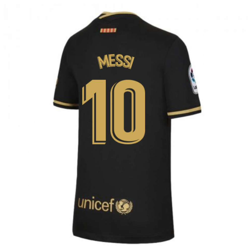 2020-2021 Barcelona Away Nike Football Shirt (MESSI 10)