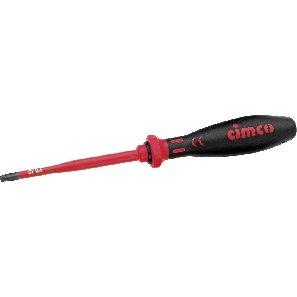 Cimco 117792 VDE Torx Screwdriver Slim T30 100mm Insulated 1pc