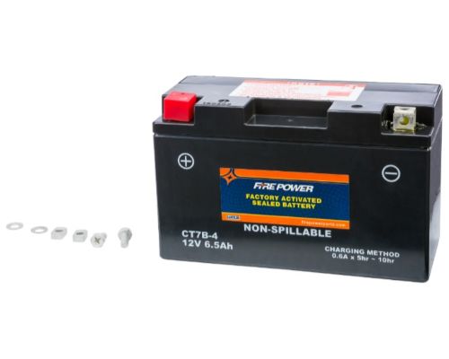 Fire Power Parts 49-2292 Battery Ct7b-4 Sealed Factory Activated 49-2292
