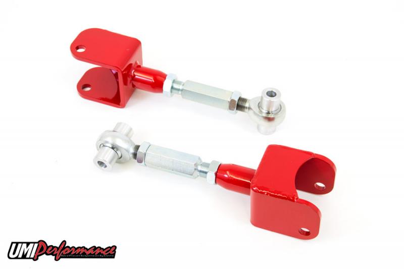 UMI Performance 3619-R 1991-1996 Impala SS Adjustable Extended Length Upper Control Arms- Rod Ends Chevrolet