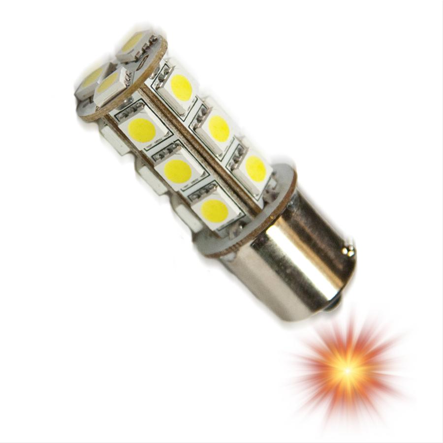 Oracle Lighting 5105-005 ORACLE 1156 18 LED 3-Chip SMD Bulb (Single) - Amber