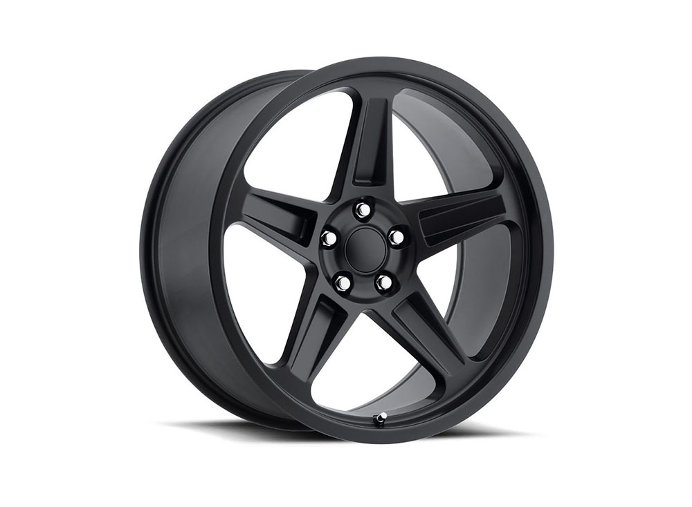 Factory Reproduction Series 73 Wheels 20x9.5 5x115 +12 HB 71.5 2018 SRT Demon Satin Black W/Cap