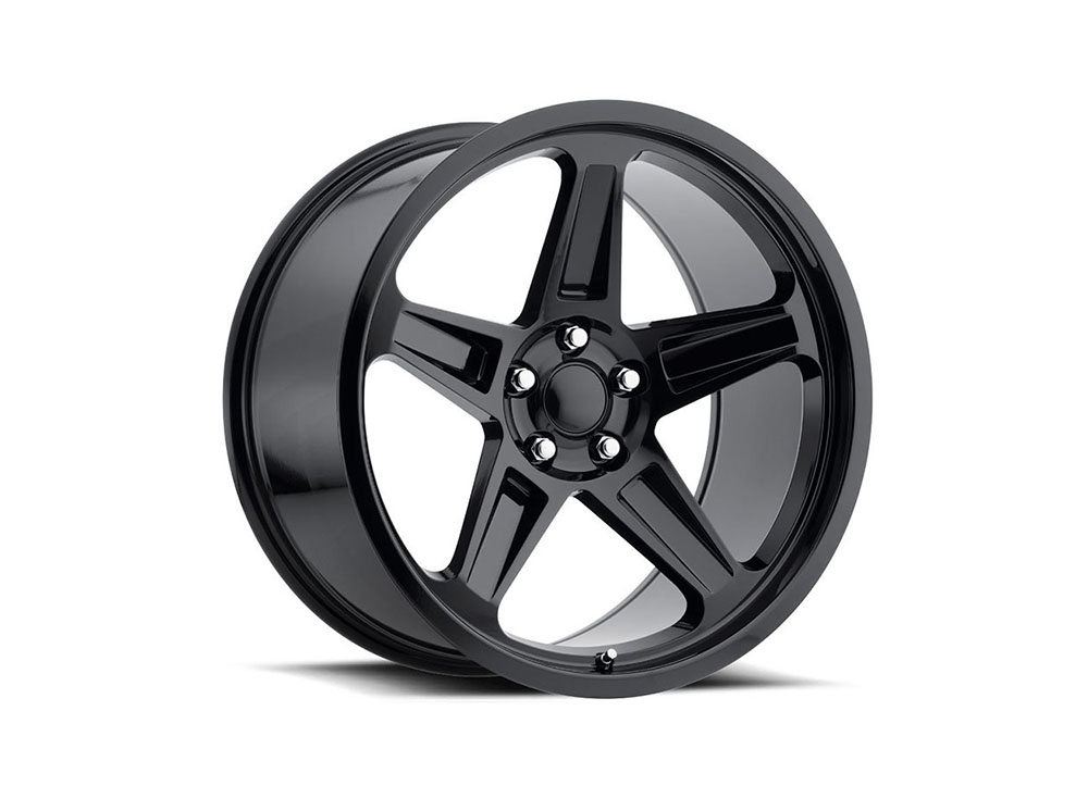Factory Reproduction Series 73 Wheels 20x9.5 5x115 +12 HB 71.5 2018 SRT Demon Gloss Black W/Cap
