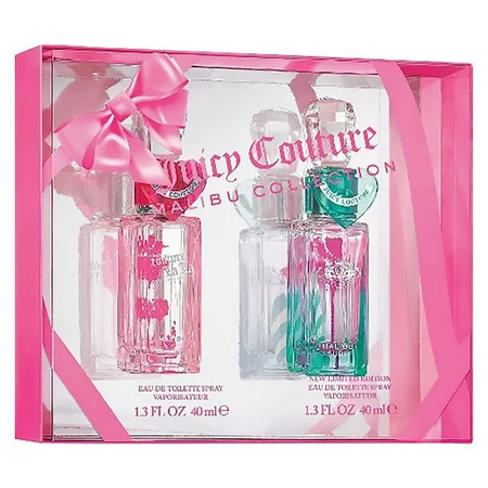 Juicy Couture Malibu by Juicy Couture Assorted Perfume Gift Set (W) Juicy Couture Malibu Edt Spray 1.3 Oz+Couture La La Malibu Edt Spray 1.3 Oz