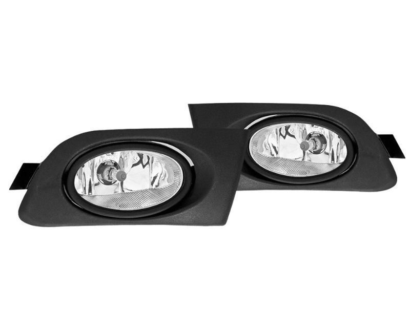 Winjet WJ30-0036-09 Clear OEM Style Fog Lights Honda Civic 2 | 4 Door 01-03